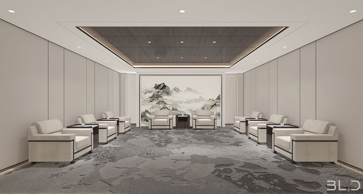 恒力惠州辦公樓室內(nèi)設(shè)計(jì)方案說明「圖紙」