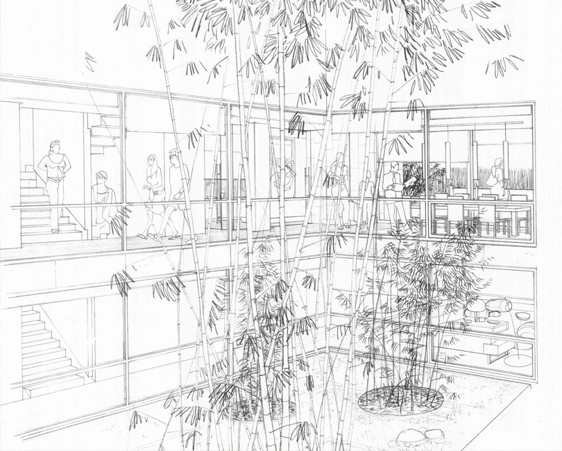 手繪設(shè)計別墅效果圖