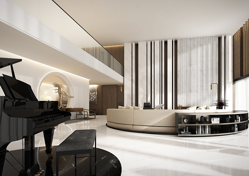 北京大興獨(dú)棟別墅中式裝修設(shè)計(jì)效果圖及說明「多圖」