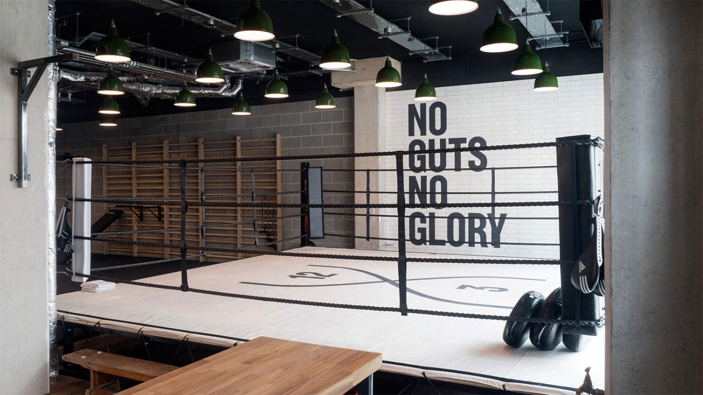 搏擊俱樂部室內(nèi)設(shè)計效果圖