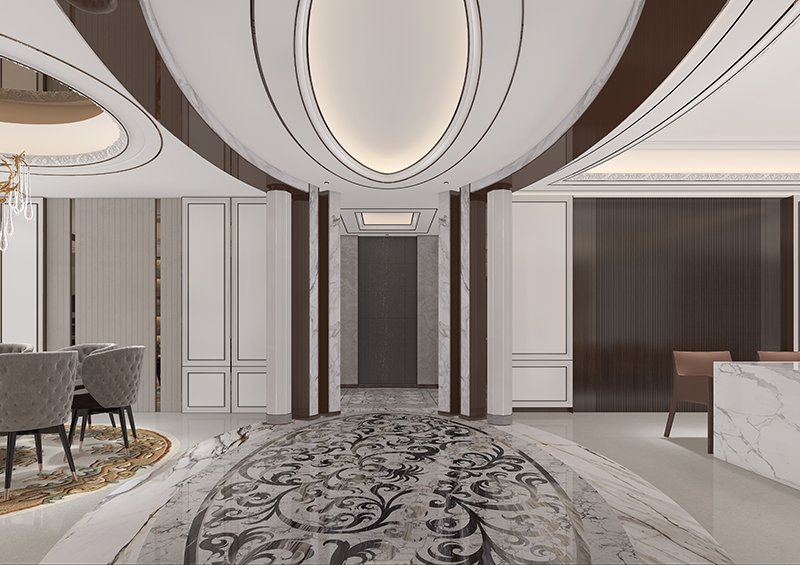 恒力遼寧大連維多利亞樣板間室內(nèi)設(shè)計效果圖「多圖」